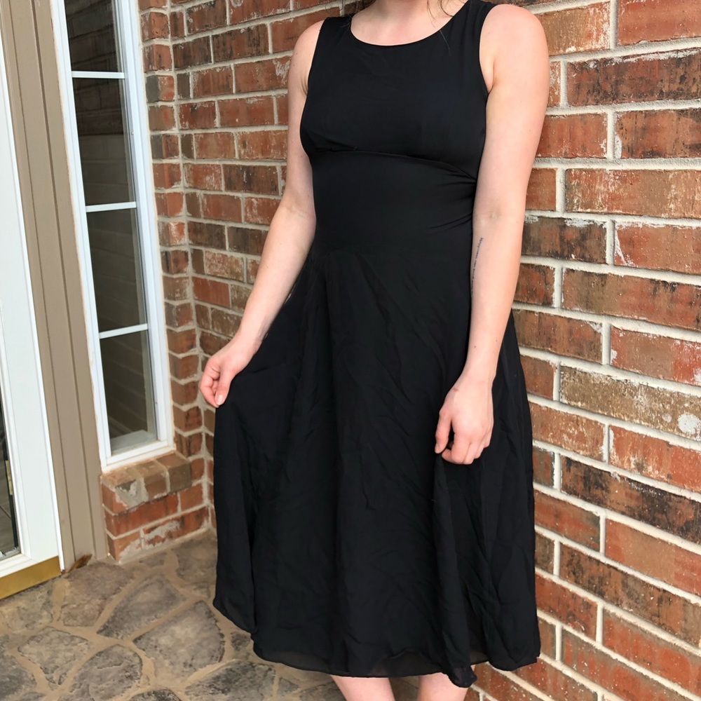 Talbots Black Dress